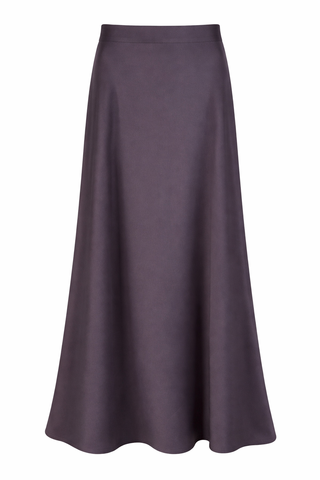 Elegant Peplum Top & Flowing Midi Skirt Two-Piece Set