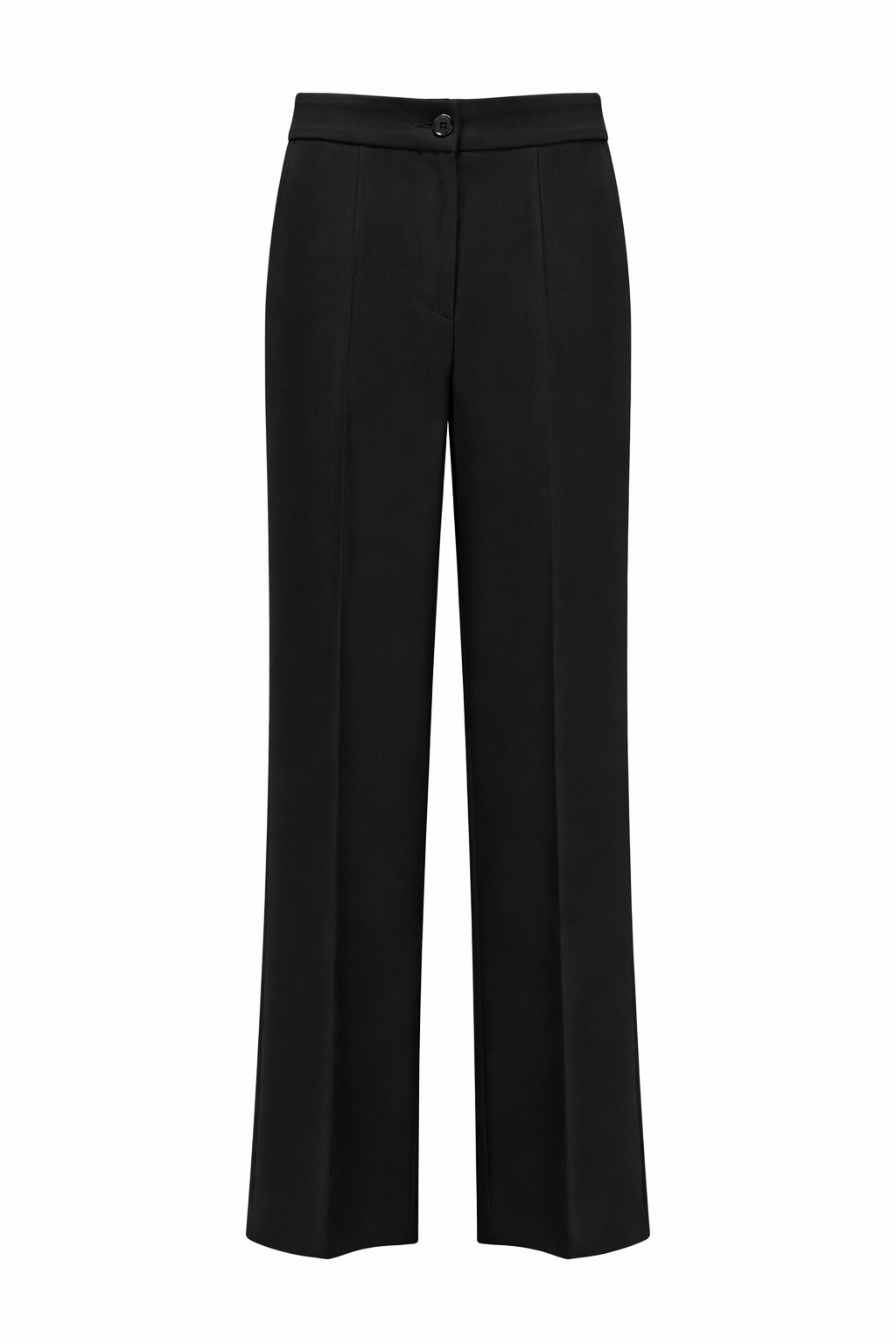 Elegant Cream Tailored Pantsuit Set with Lace Cuffs